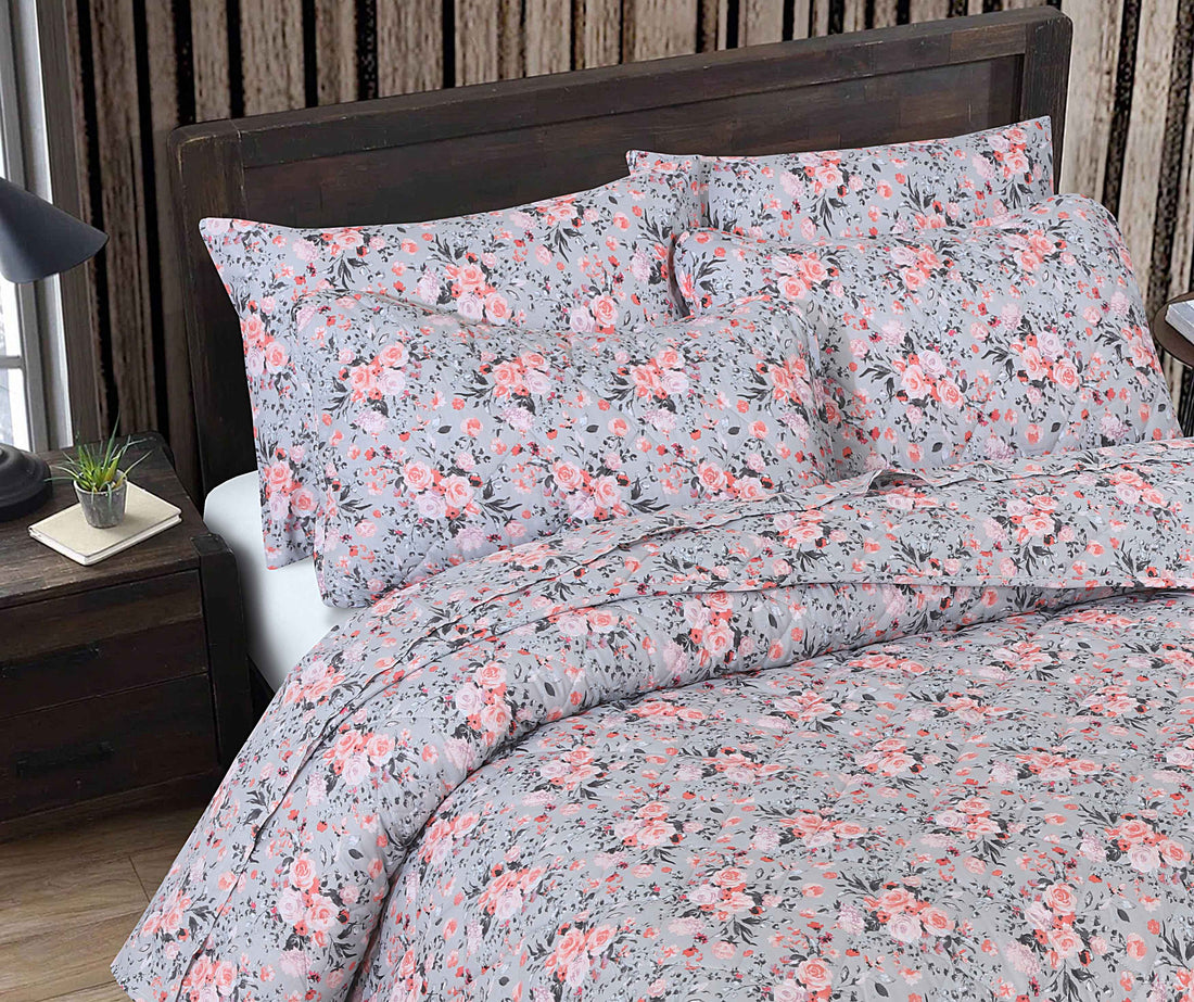 Quilted Winter Comforter Set Design-4
