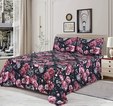 COTTON SATTEN BEDSHEET DESIGN BS-167
