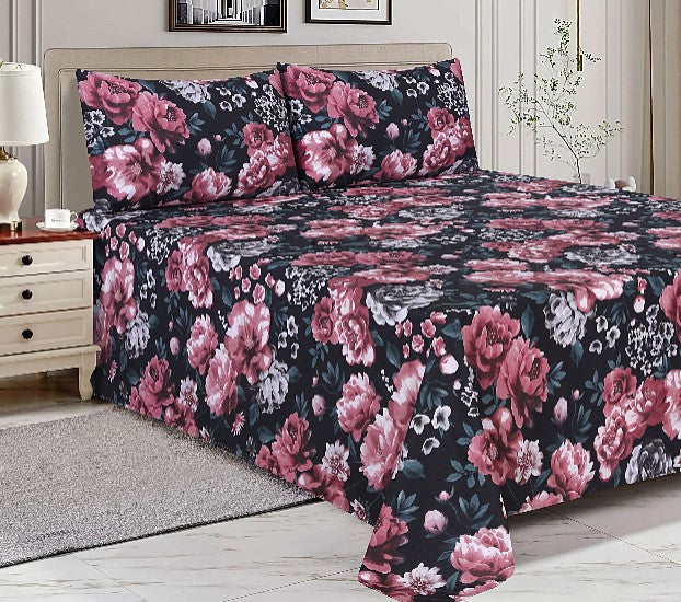 COTTON SATTEN BEDSHEET DESIGN BS-167