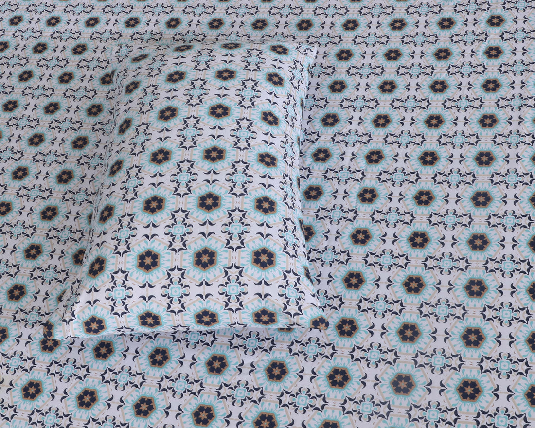 Cotton Fitted Sheet Design FT-23