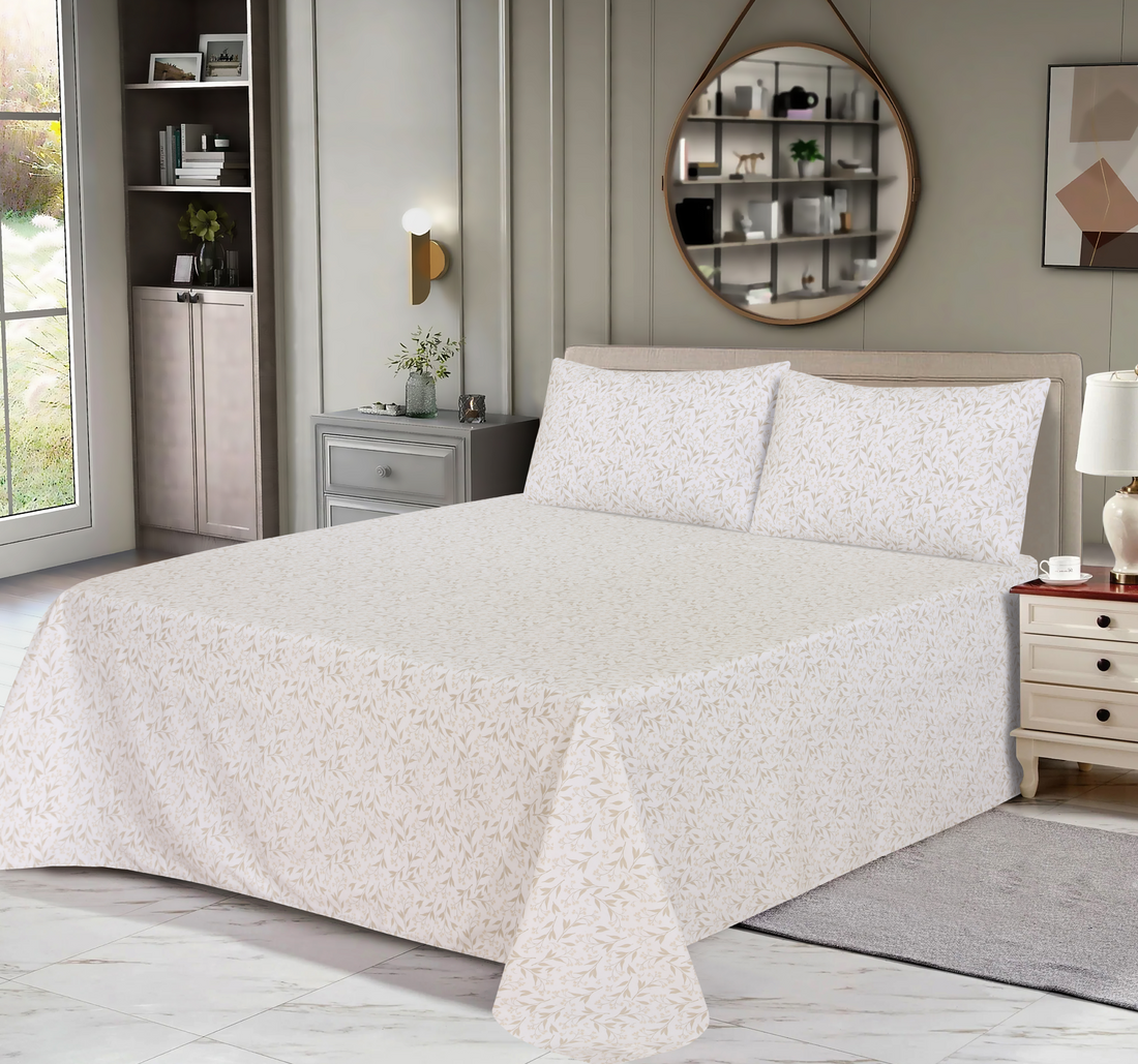 Cotton Percale BedSheet Design BS-364