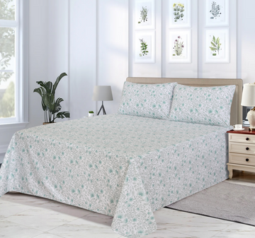 Cotton Percale BedSheet Design BS-357