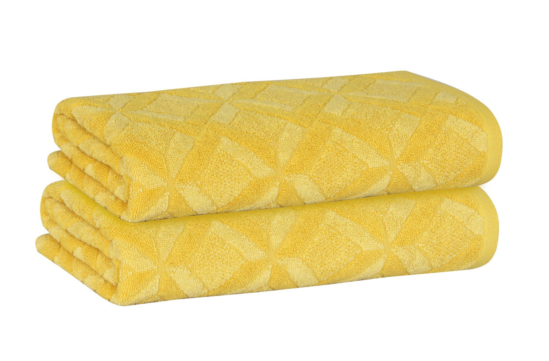 100% Cotton yarn Dyed Towel-Geo