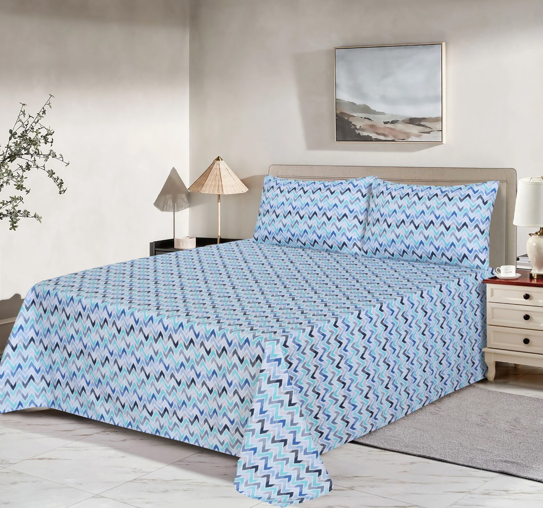 Quilted Winter Comforter 6 Pcs Set Design-17