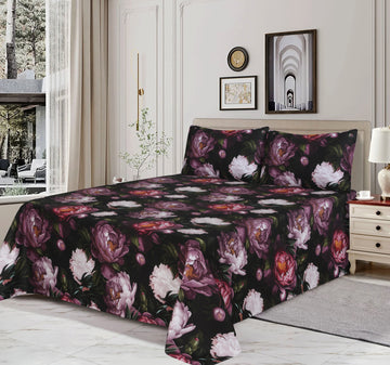 Cotton Sateen Bedsheet Design BS-255