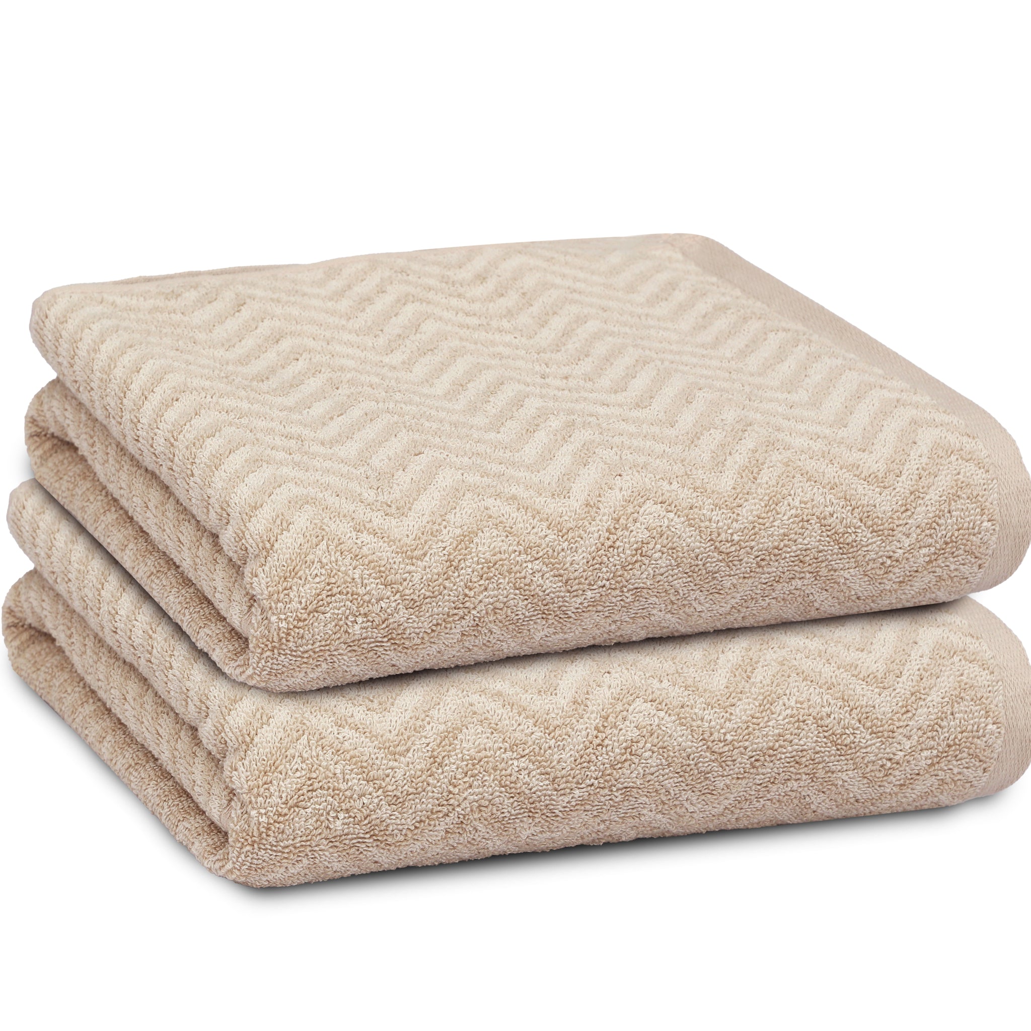 100% Cotton yarn Dyed Towel-Chevron