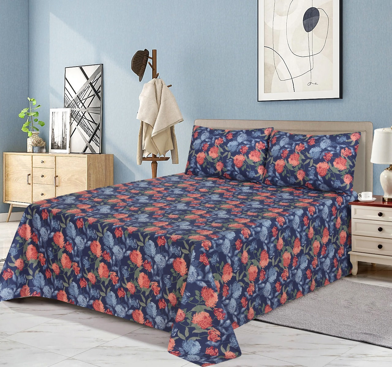 Cotton BedSheet Design BS-174