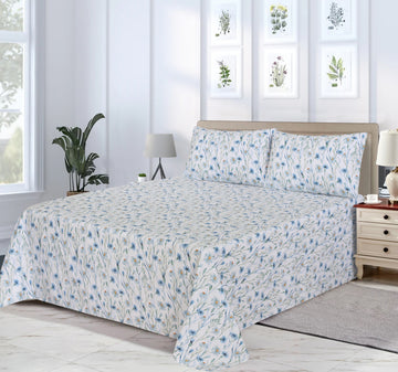 Cotton Percale BedSheet Design BS-354