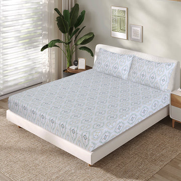 Cotton Fitted Sheet Design FT-92