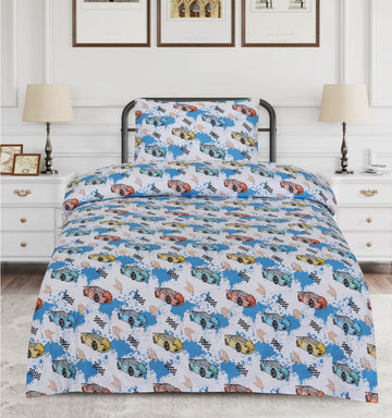 Kids Cotton BedSheet Design KB-17