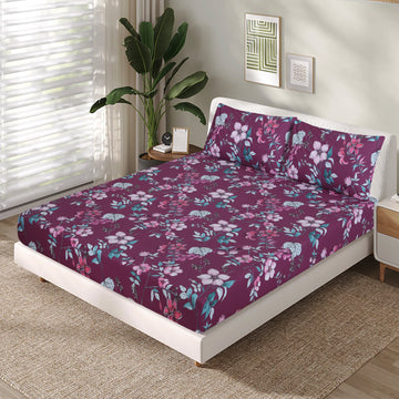 Cotton fitted sheet FT-159