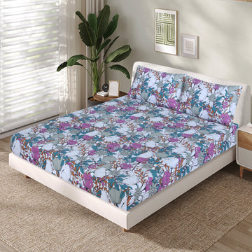 Cotton fitted sheet FT-166