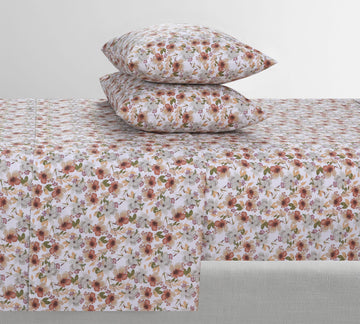 Florence Cotton Percale  BedSheet BS-85
