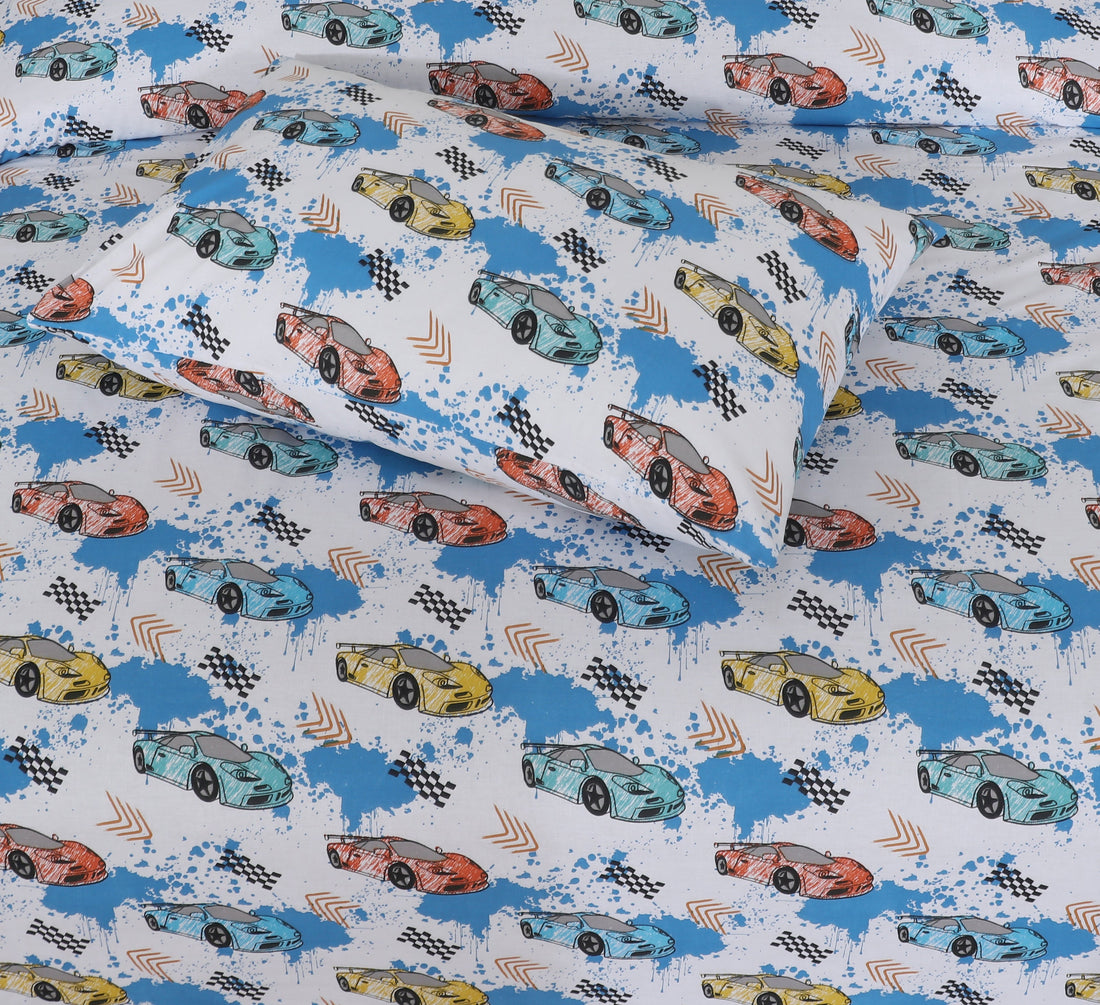 Kids Cotton BedSheet Design KB-17