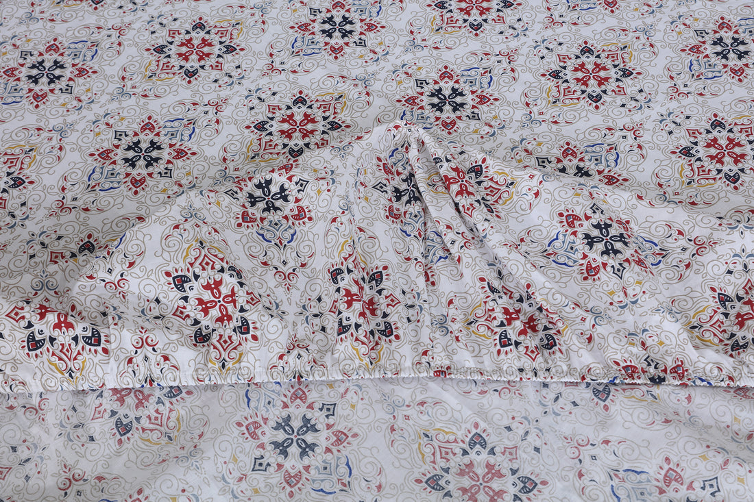 Cotton fitted sheet FT-152