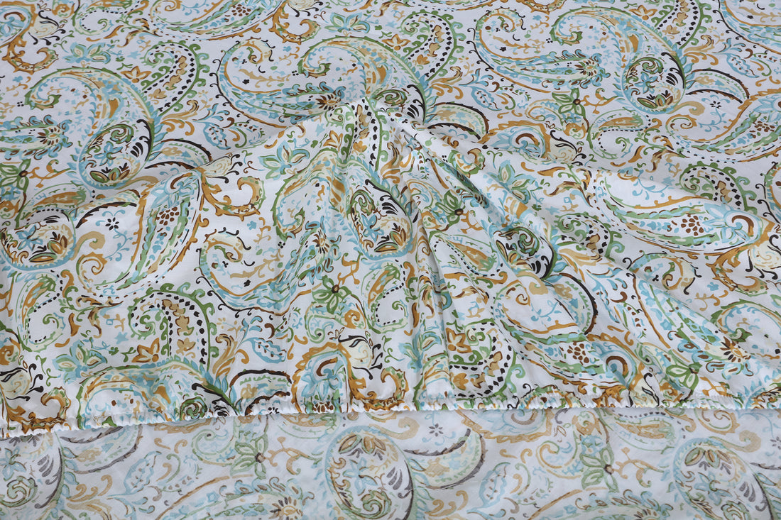 Cotton fitted sheet FT-161