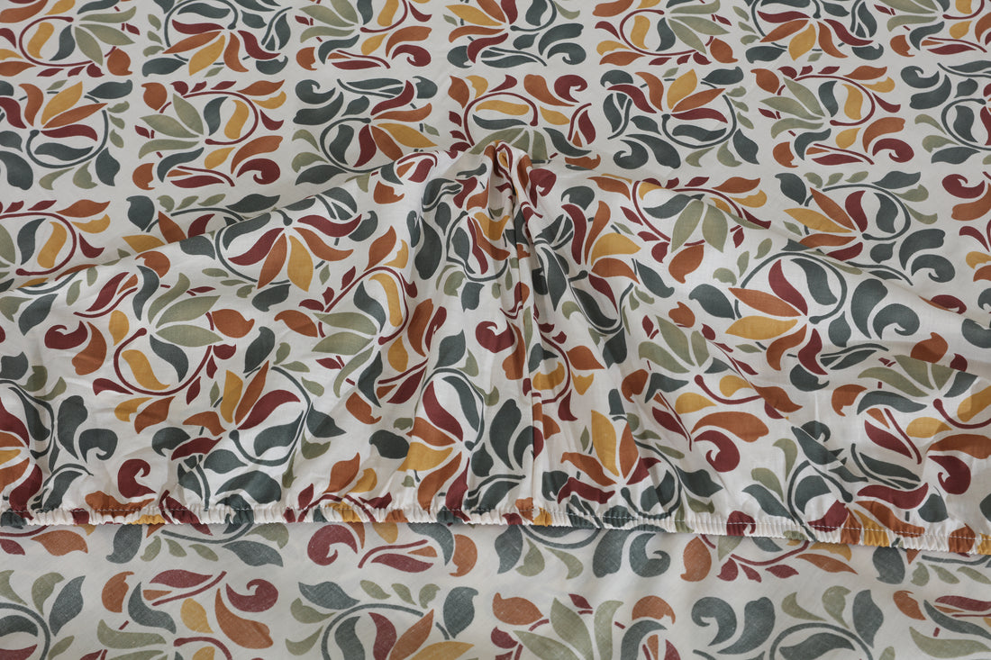 Cotton fitted sheet FT-158