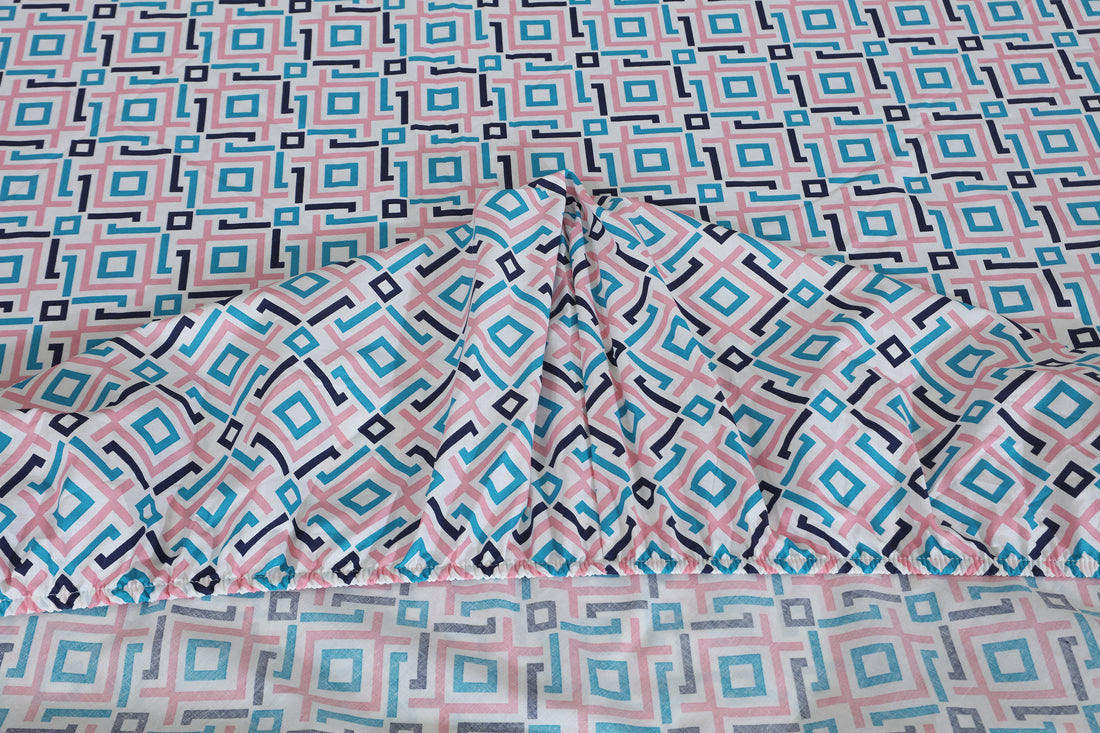 Cotton fitted sheet FT-157