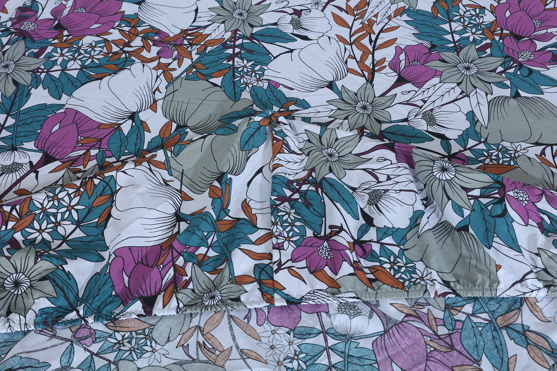 Cotton fitted sheet FT-166