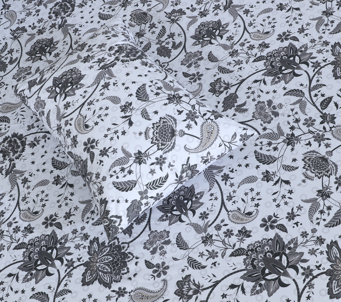 Cotton Percale BedSheet Design BS-487