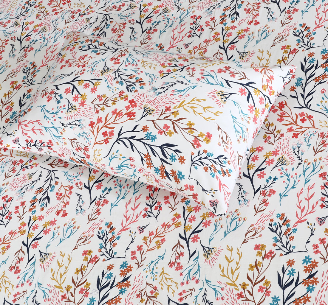 Cotton Sateen BedSheet Design BS-483