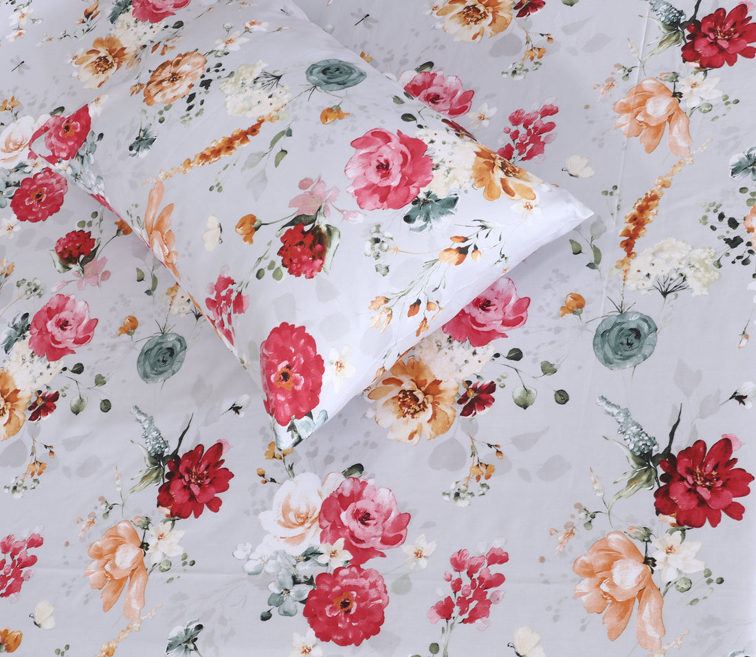 Cotton Sateen BedSheet Design BS-484