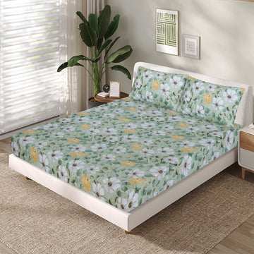 Cotton fitted sheet FT-172