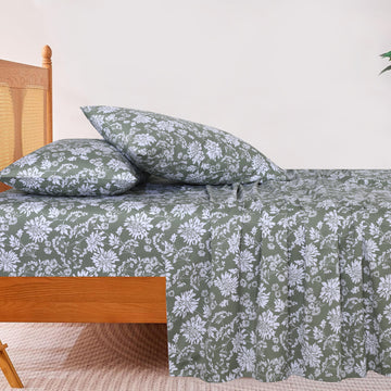 Cotton Sateen BedSheet Design BS-488