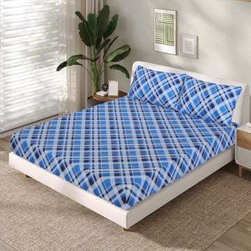 Cotton fitted sheet FT-174