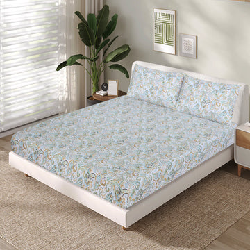 Cotton fitted sheet FT-161