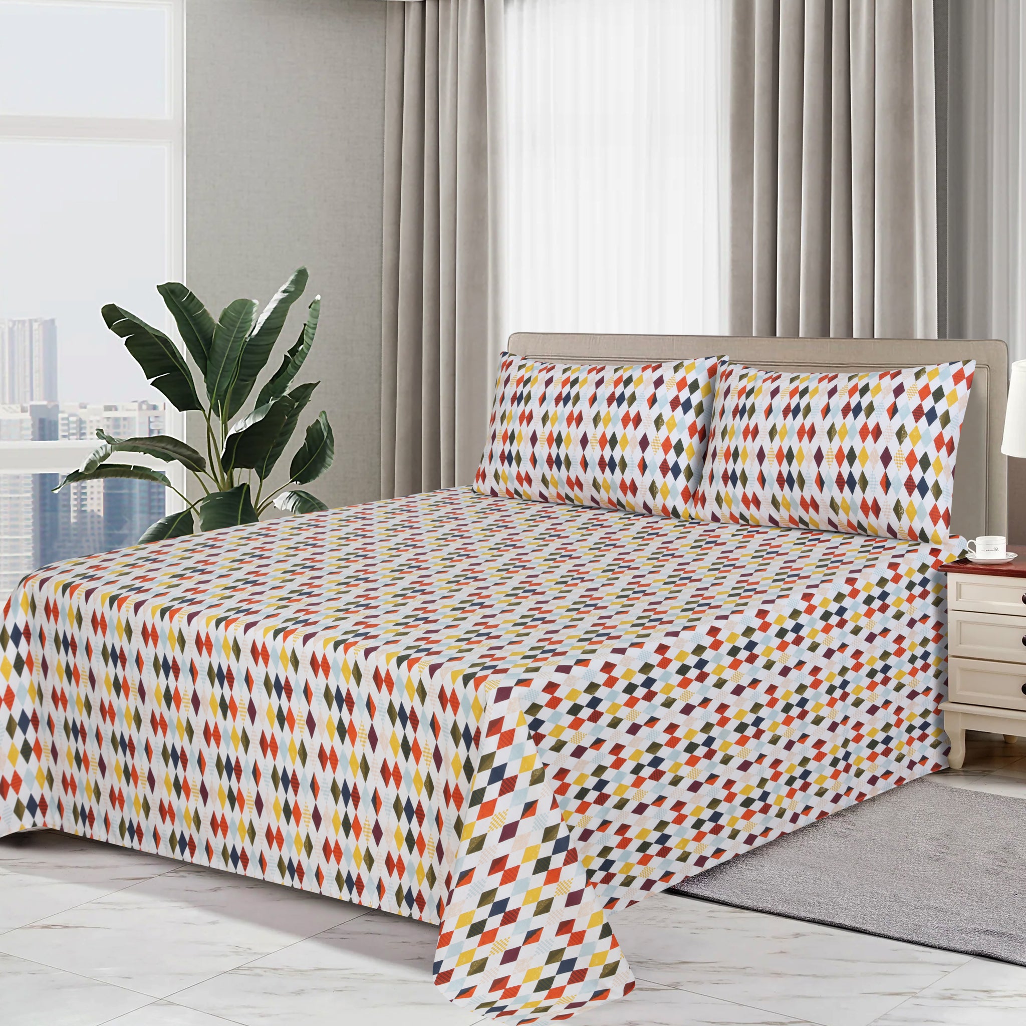 Cotton  Bedsheet Design BS-260