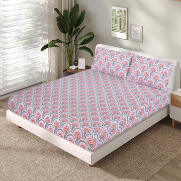 Cotton fitted sheet FT-163