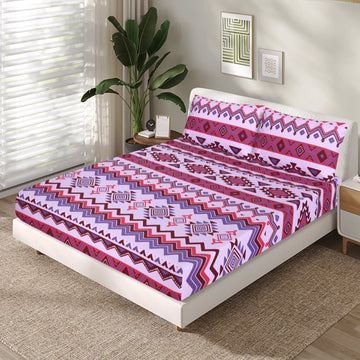 Cotton fitted sheet FT-184