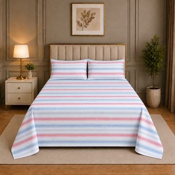 Cotton Percale BedSheet Design BS-359