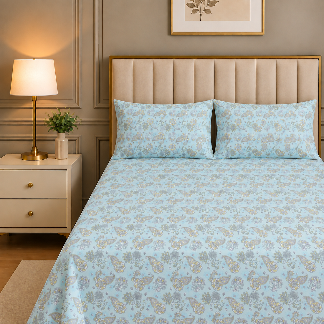 Cotton Percale BedSheet BS-96