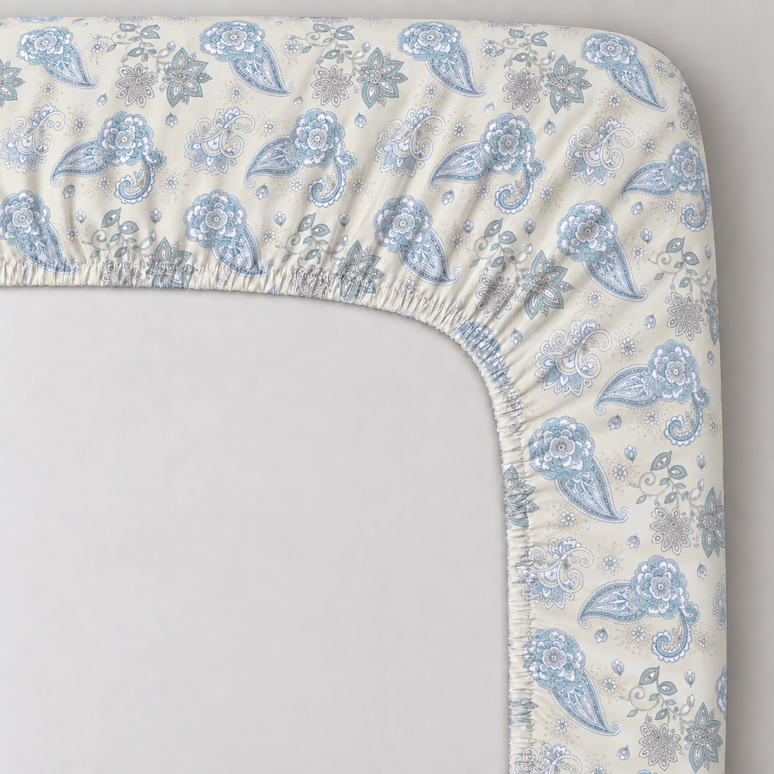 Percale Cotton Fitted Sheet FT-64