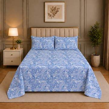 Cotton Sateen BedSheet Design BS-489