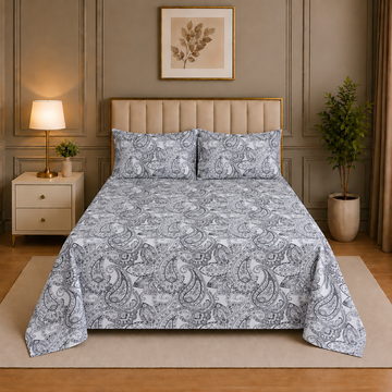 Cotton Sateen BedSheet Design BS-490