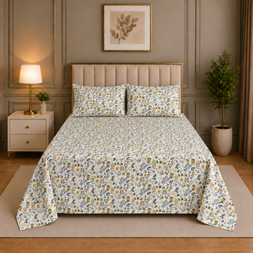 Cotton Sateen BedSheet Design BS-492