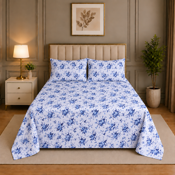 Cotton Sateen BedSheet Design BS-491
