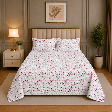 DIGITAL PRINT SATEEN BEDSHEET BS-558