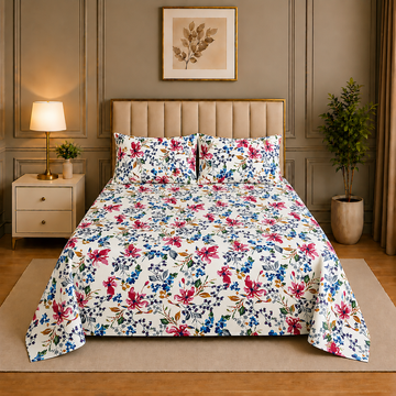 DIGITAL PRINT PERCALE BEDSHEET BS-561