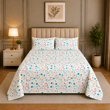 DIGITAL PRINT SATEEN BEDSHEET BS-557
