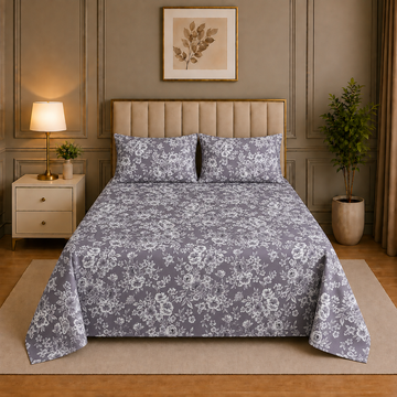 DIGITAL PRINT SATEEN BEDSHEET BS-556