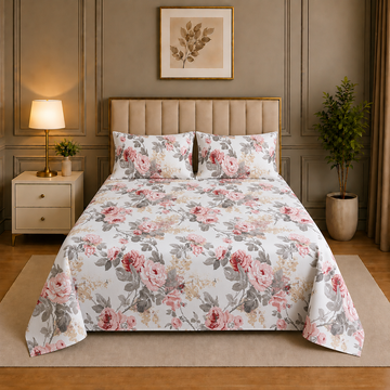 DIGITAL PRINT SATEEN BEDSHEET BS-554