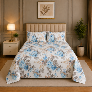 DIGITAL PRINT SATEEN BEDSHEET BS-553