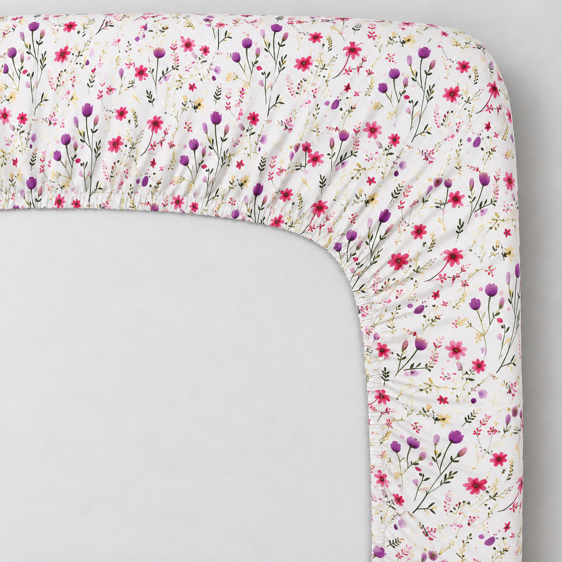 DIGITAL PRINT SATEEN FITTED SHEET FT-220