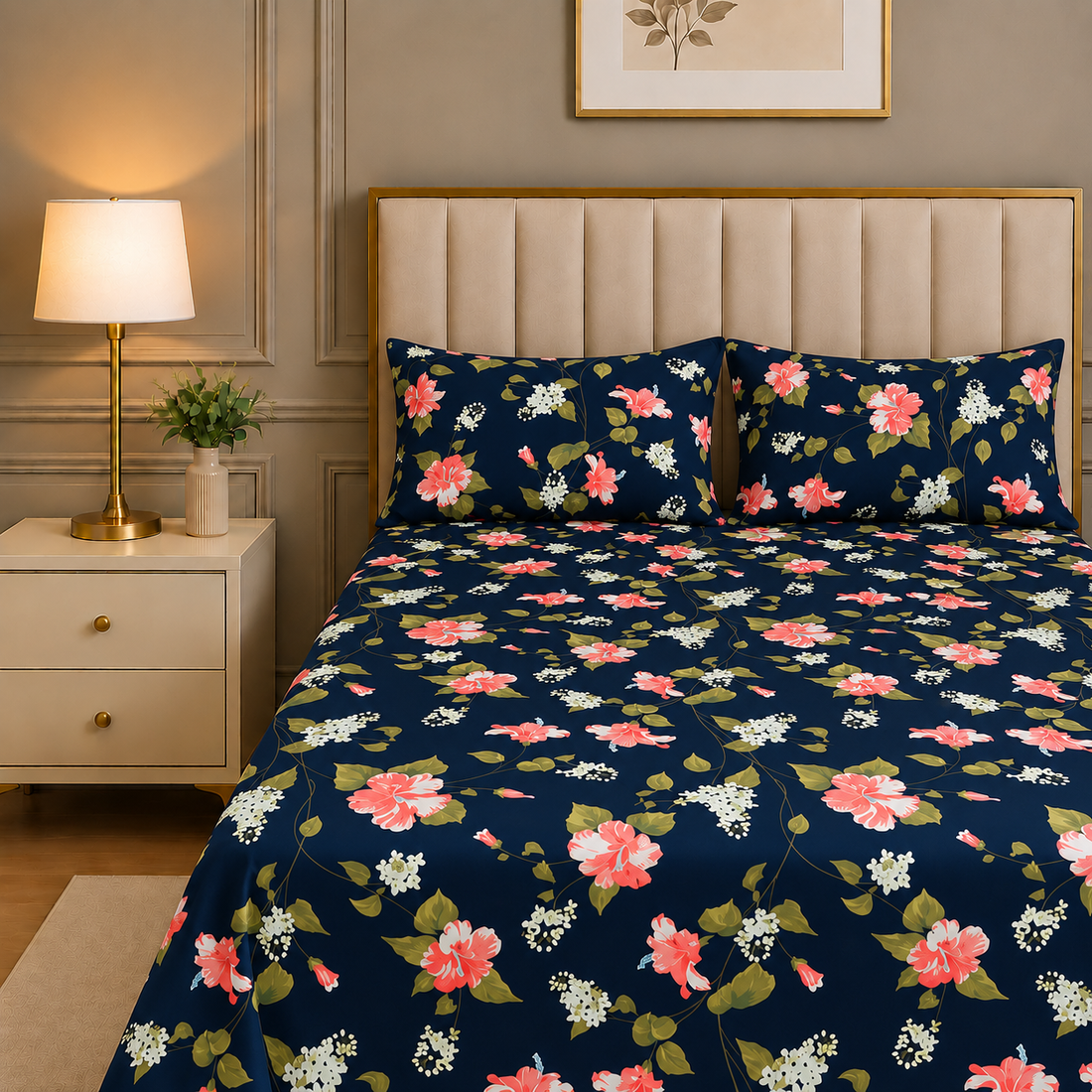 DIGITAL PRINT PERCALE BEDSHEET BS-559