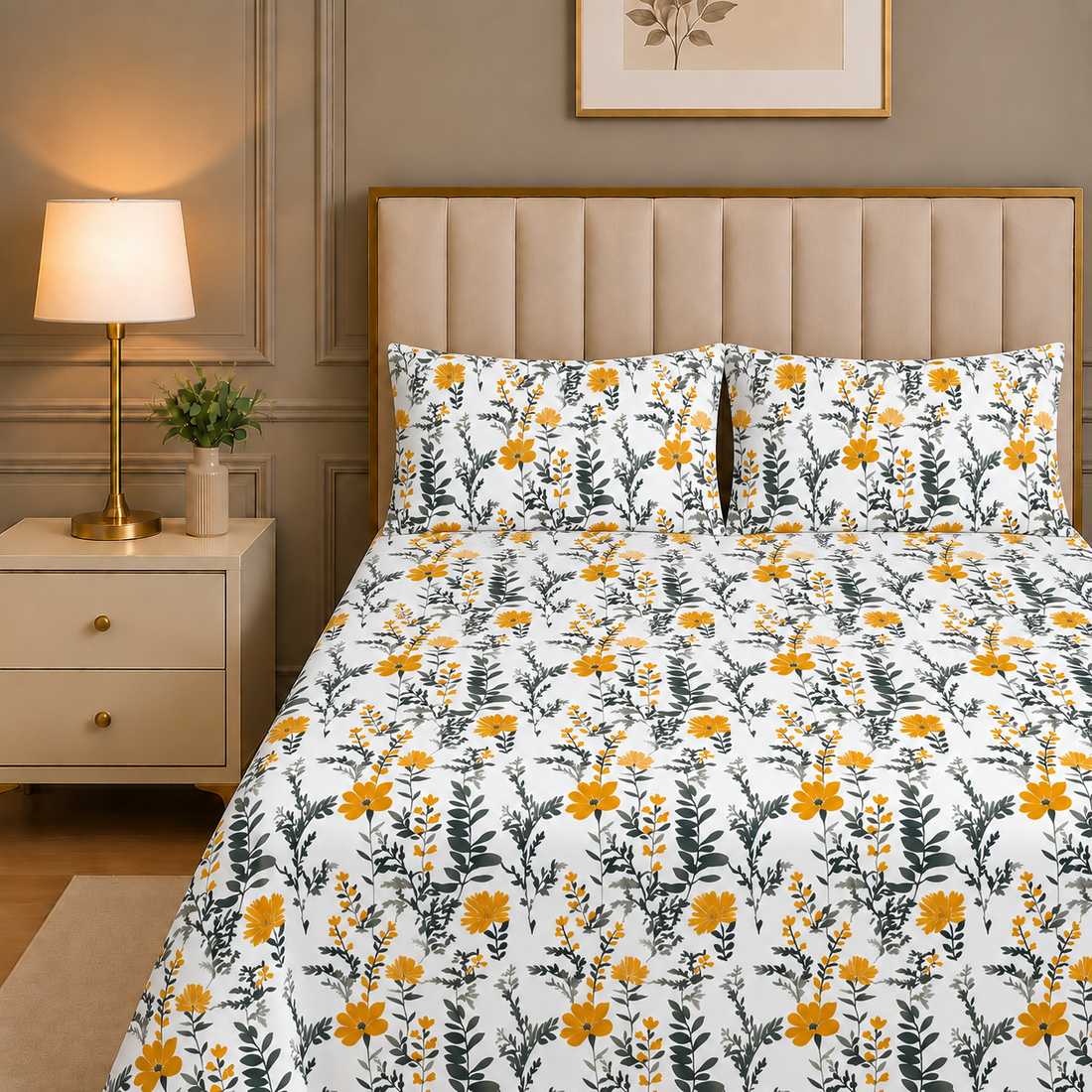 DIGITAL PRINT PERCALE BEDSHEET BS-560