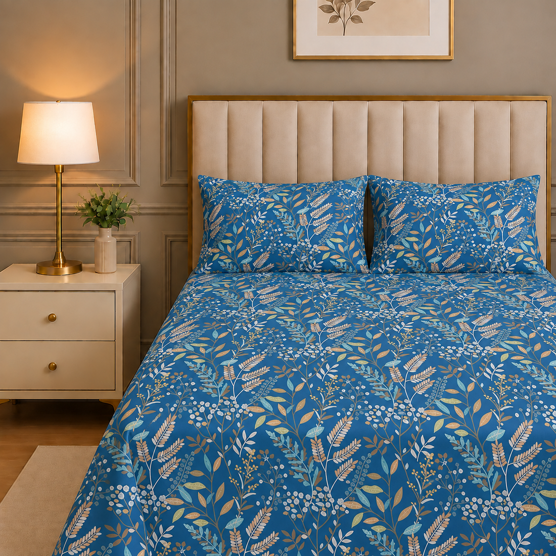 DIGITAL PRINT PERCALE BEDSHEET BS-562